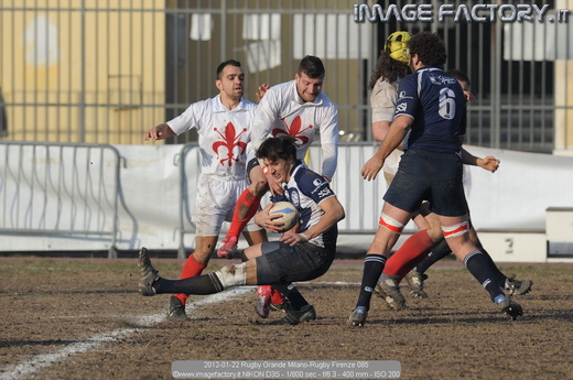 2012-01-22 Rugby Grande Milano-Rugby Firenze 085